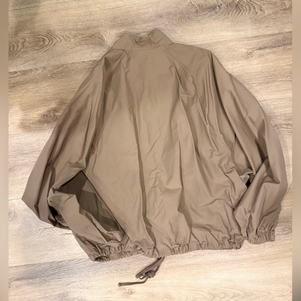 Essentials Light Brown Windbreaker Jacket - image 3